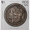 Image 1 : 1879-CC $1 Morgan Silver Dollar Coin