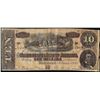 Image 1 : 1864 $10 Confederate States of America Note