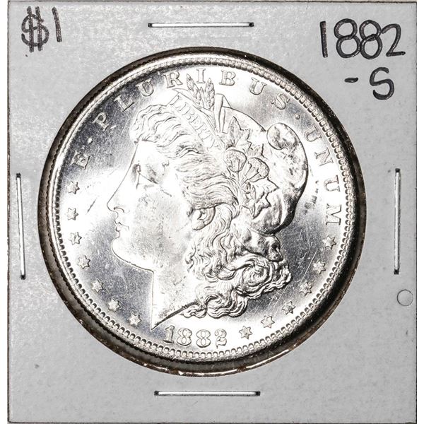 1882-S $1 Morgan Silver Dollar Coin