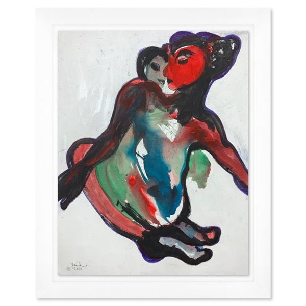 Cook Original Acrylic On Paper