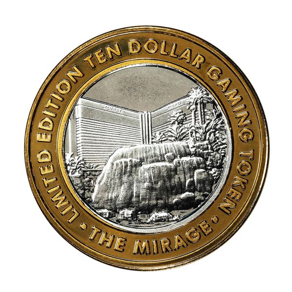 .999 Silver Mirage Las Vegas, Nevada $10 Casino Limited Edition Gaming Token