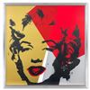 Image 1 : Warhol (1928-1987) "Golden Marilyn" Limited Edition Serigraph On Paper