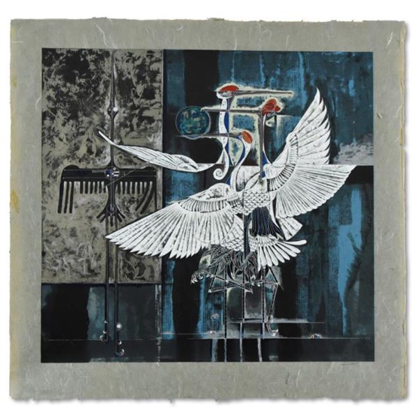 Lu Hong "Nocturne" Limited Edition Paper On Serigraph