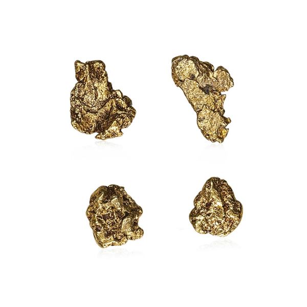 Lot of Gold Nuggets 2.49 Grams Total Weight