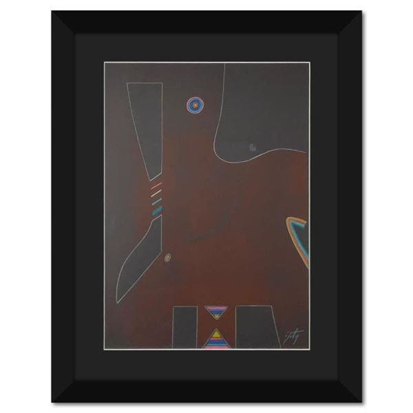 Neal Doty (1941-2016) Original Mixed Media On Paper