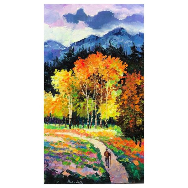 Antanenka "Travel Along" Original Oil Painting On Canvas