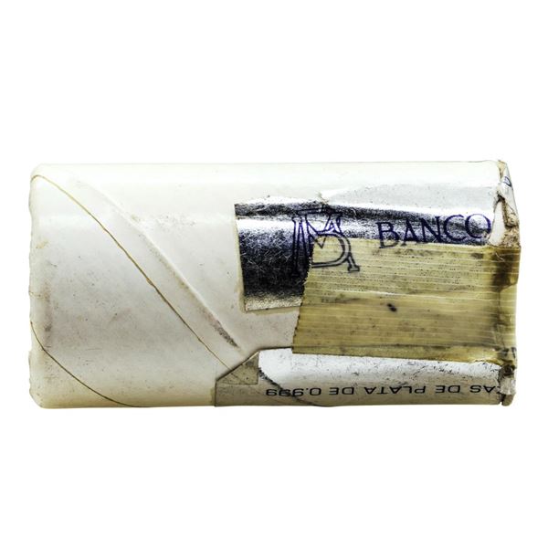 Original Roll of (20) Brilliant Uncirculated 1984Mo Mexico Onza Libertad Silver Coins