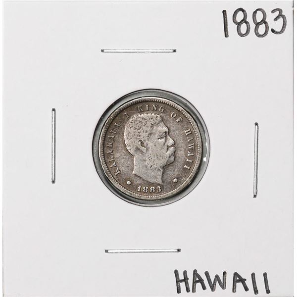 1883 Kingdom of Hawaii Dime Coin