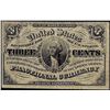 Image 1 : March 3, 1863 Third Issue Three Cents Fractional Currency Note