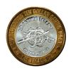 Image 2 : .999 Silver Treasure Island Las Vegas, Nevada $10 Casino Limited Edition Gaming Token