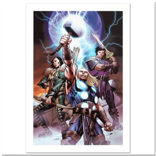 Stan Lee - Marvel Comics "Ultimate Thor #3" Limited Edition Giclee On Canvas
