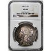 Image 1 : 1881-S $1 Morgan Silver Dollar Coin NGC MS64 Nice Toning