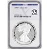 Image 1 : 1990-S $1 Proof American Silver Eagle Coin NGCX Proof 9.9 Ultra Cameo