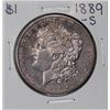 Image 1 : 1889-S $1 Morgan Silver Dollar Coin