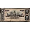 Image 1 : 1864 $20 Confederate States of America Note