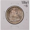 Image 1 : 1861-S Seated Liberty Half Dollar Coin