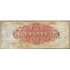 Image 2 : 1800's $20 Canal Bank New Orleans, LA Obsolete Bank Note