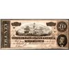 Image 1 : 1864 $20 Confederate States of America Note