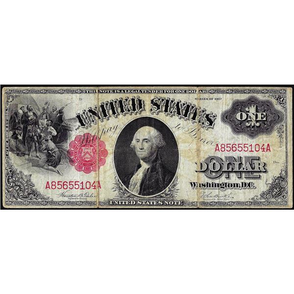 1917 $1 Legal Tender Note