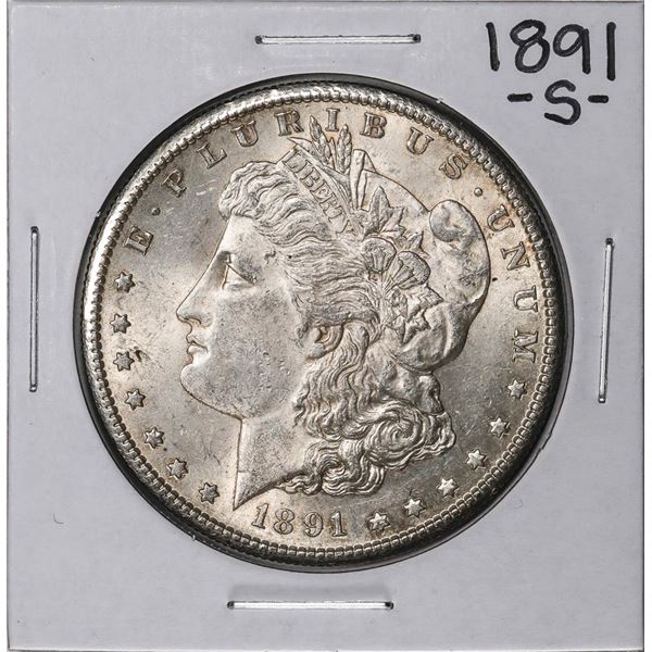 1891-S $1 Morgan Silver Dollar Coin