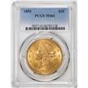 Image 1 : 1895 $20 Liberty Head Eagle Gold Coin PCGS MS61