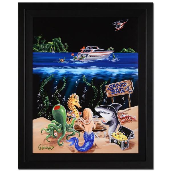 Michael Godard  Sand Bar I  Limited Edition Giclee On Canvas