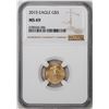 Image 1 : 2015 $5 American Gold Eagle Coin NGC MS69