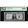 Image 1 : 1935A $1 Hawaii WWII Emergency Silver Certificate Note Fr.2300 PCGS Gem New 65PPQ