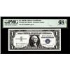 Image 1 : 1957B $1 Silver Certificate Note Fr.1621 PMG Superb Gem Uncirculated 68EPQ