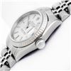 Image 8 : Rolex Ladies Stainless Steel Silver Index Datejust Wristwatch