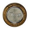Image 2 : .999 Silver Mirage Las Vegas, Nevada $10 Casino Limited Edition Gaming Token