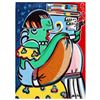 Image 1 : Maimon "Sneaky Slow Dance" Original Acrylic On Canvas