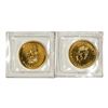 Image 1 : Lot of (2) Sealed 1999 Canadian $5 Maple Leaf Gold Coins