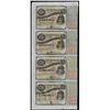 Image 1 : Uncut Sheet of (4) State of Louisiana Baby Bond Obsolete Notes