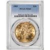 Image 1 : 1903 $20 Liberty Head Eagle Gold Coin PCGS MS61