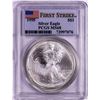 Image 1 : 1995 $1 American Silver Eagle Coin PCGS MS68 First Strike