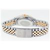 Image 9 : Rolex Mens Two Tone Champagne Index Emerald and Diamond Datejust Wristwatch