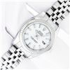Image 3 : Rolex Ladies Stainless Steel White Index Datejust Wristwatch