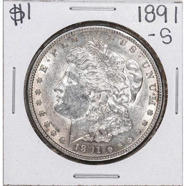 1891-S $1 Morgan Silver Dollar Coin