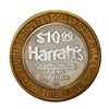 Image 2 : .999 Silver Harrah's Casino Reno Nevada $10 Casino Limited Edition Gaming Token