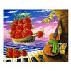 Image 1 : Poliarush "The Island of Sound" Original Oil Painting On Canvas