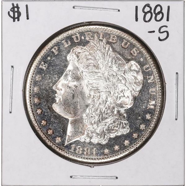 1881-S $1 Morgan Silver Dollar Coin