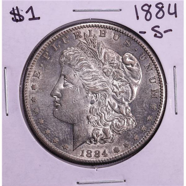 1884-S $1 Morgan Silver Dollar Coin