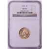 Image 1 : 1874 $3 Indian Princess Head Gold Coin NGC AU55