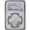 Image 1 : 1891-CC VAM-3 Spitting Eagle Top-100 $1 Morgan Silver Dollar Coin NGC MS62