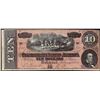 Image 1 : 1864 $10 Confederate States of America Note