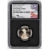 Image 1 : 2018-W Proof $10 American Gold Eagle Coin NGC PF70 Ultra Cameo Mercanti Signed FDOI