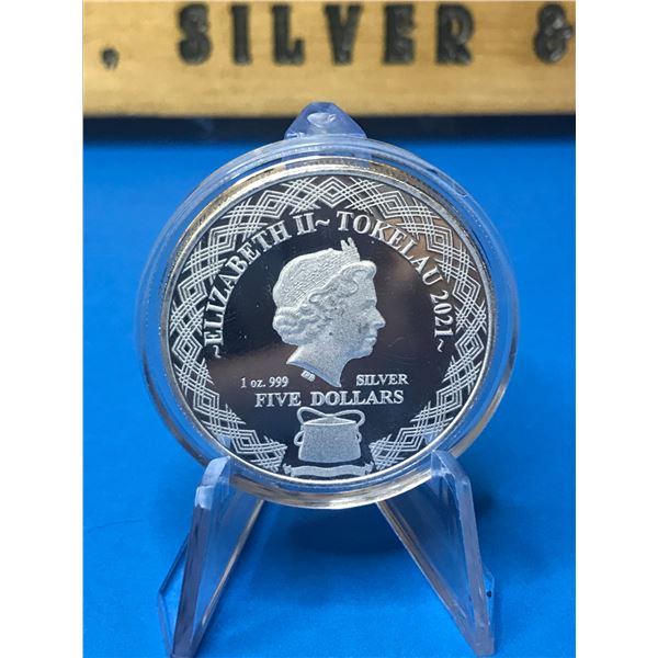 1oz Aquarius Coin