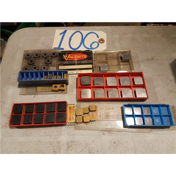 Lot of Assorted Inserts