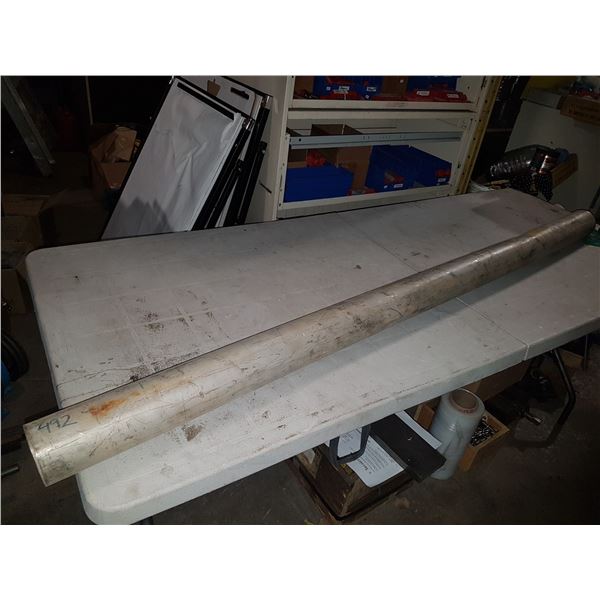 Stainless Steel Tube 66 1/2 x 3 3/8 x 1/8 